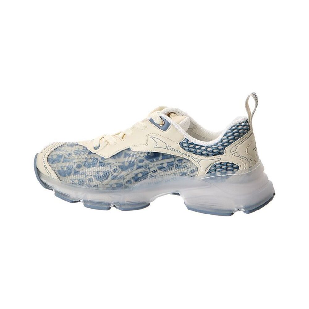 Dior Vibe Leather Sneaker, Blue - Picture 2 of 5